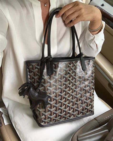 goyard mini tote anjou|goyard mini anjou purses.